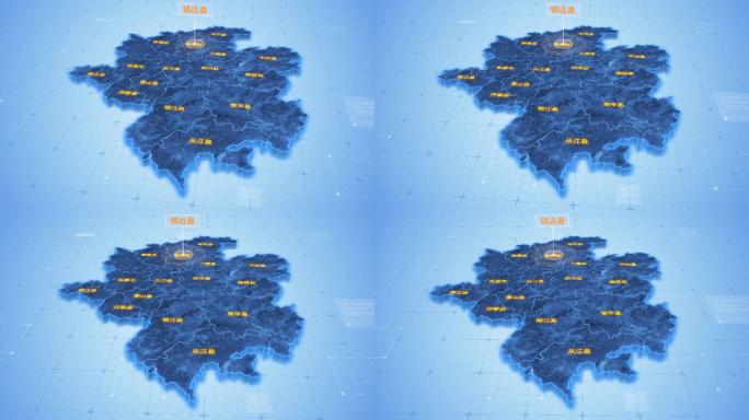 贵州黔东南苗族侗族自治州镇远县三维地图