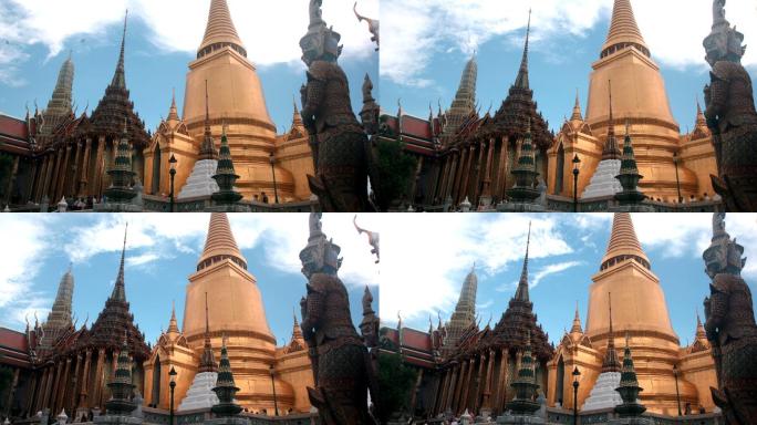 曼谷大皇宫寺庙泰国曼谷旅游曼谷寺庙佛教文