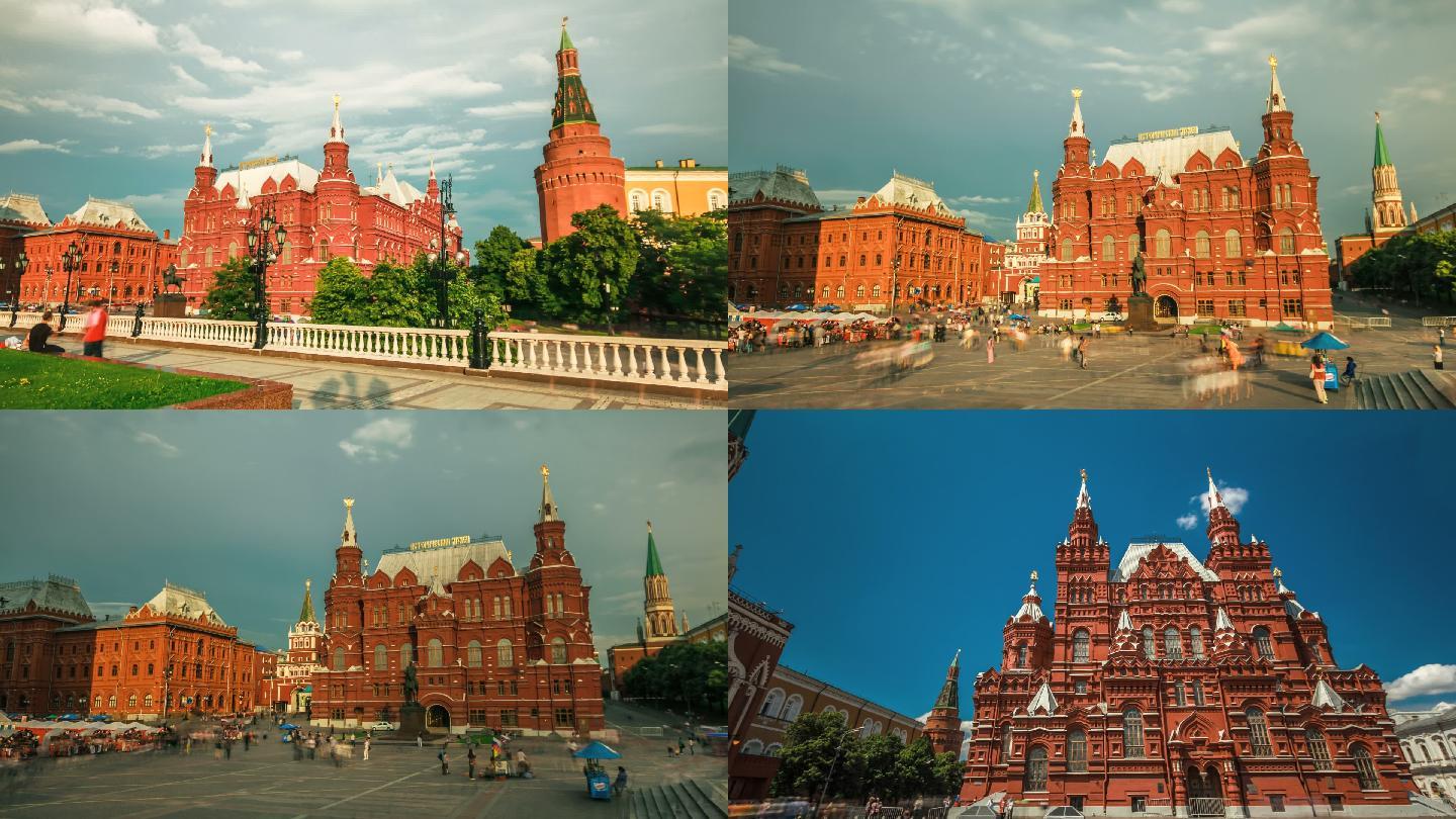 莫斯科红场城市建筑景观
