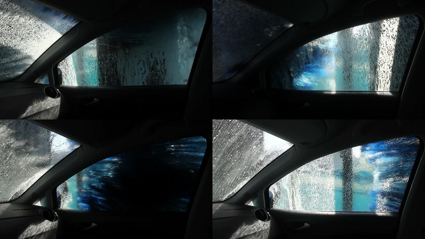 自动隧道洗车清洗泡沫材料洗涤