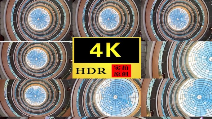 【4K】建筑顶