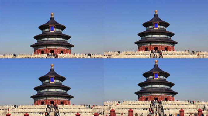 仿古建筑天坛祭天北京旅游旅行