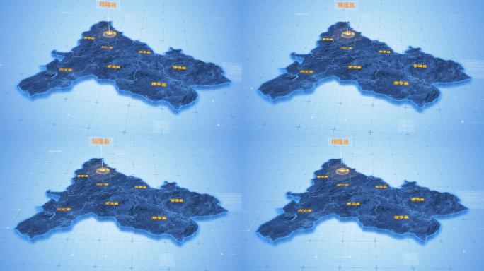 黔西南布依族苗族自治州晴隆县三维科技地图