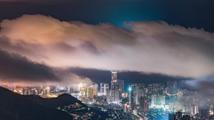 深圳盐田港梦幻风云