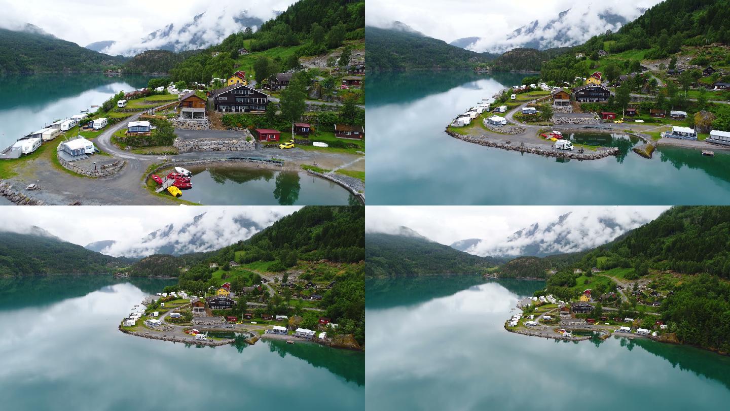 挪威美丽的自然景观