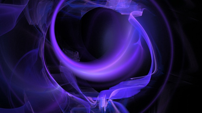 紫罗兰旋转抽象循环动画