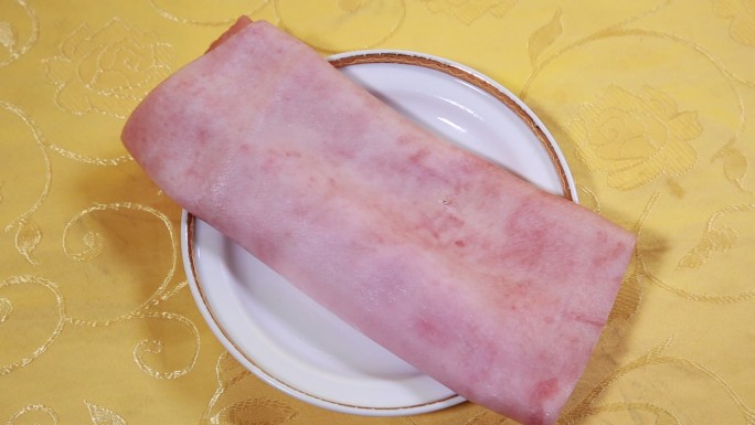 猪蹄和猪皮胶原蛋白肉皮冻原料  (9)
