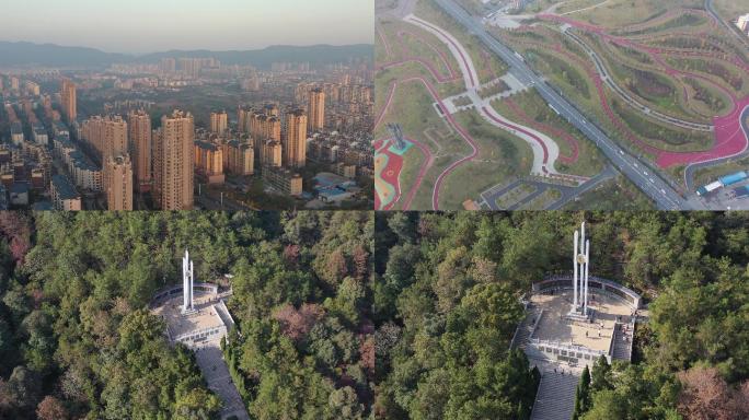 4K 新余城区航拍