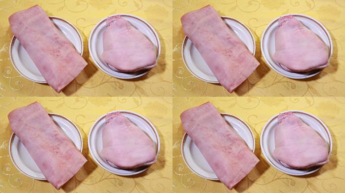 猪蹄和猪皮胶原蛋白肉皮冻原料  (8)