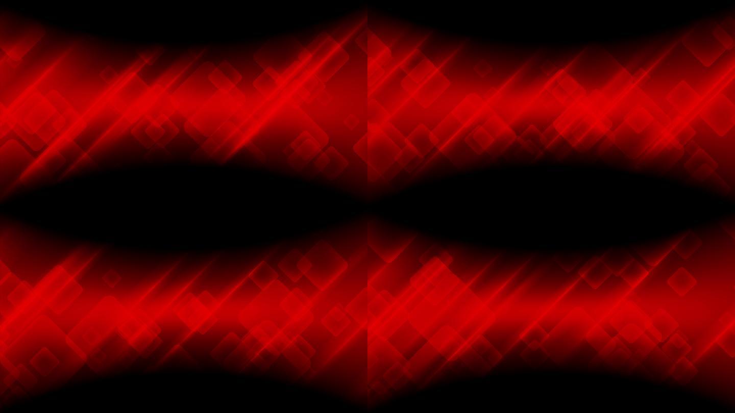 抽象暗红色技术几何运动设计与方块