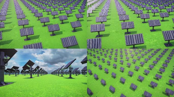 太阳能 新能源 视频素材