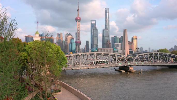 上海4K城市宣传片陆家嘴外滩航拍地产片头