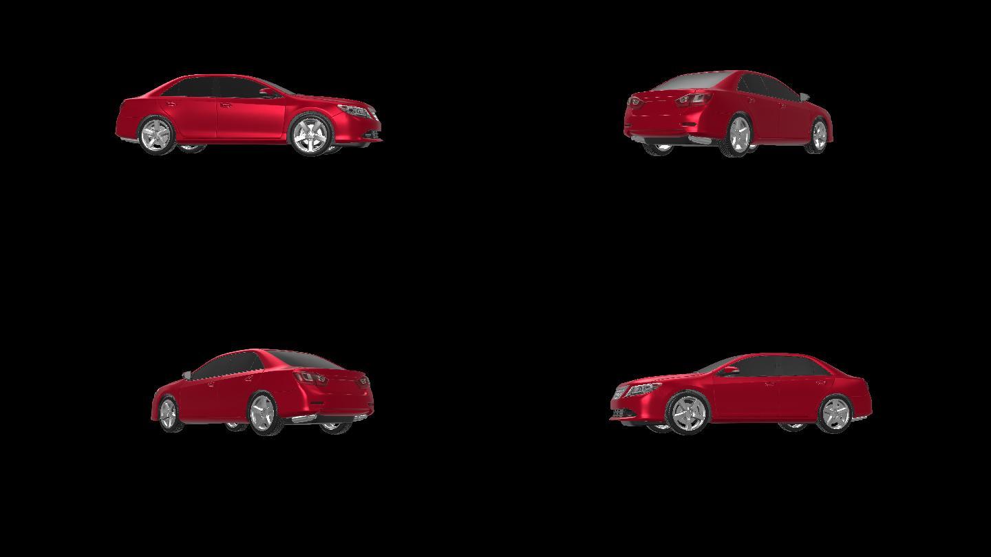 汽车模型视频 水平360度旋转，
