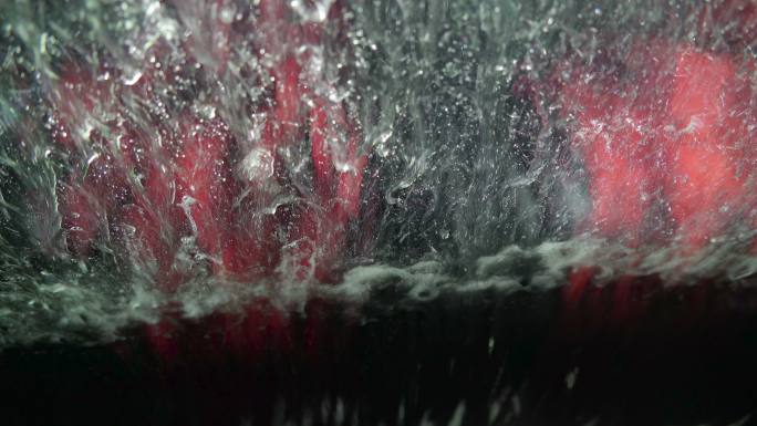 洗车肥皂泡玻璃刷