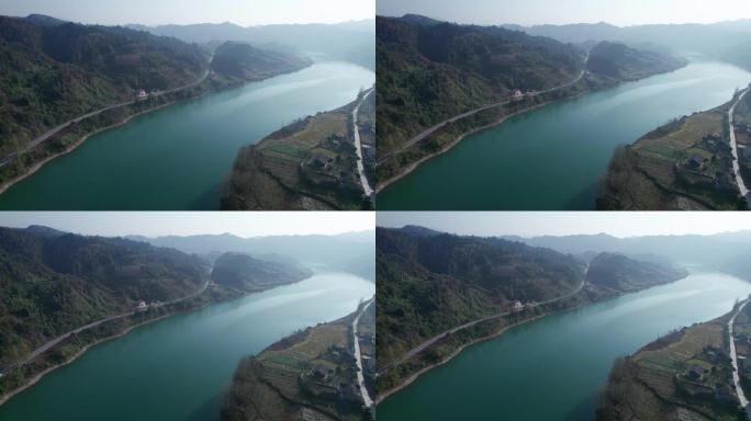 湖南省怀化市潕水火车河流