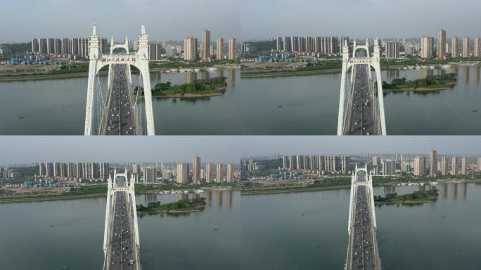 湘江三汊矶大桥航拍
