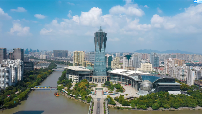 杭州市宣传片 航拍素材4K 原创