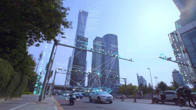 智慧交通-监控跟踪-科技城市