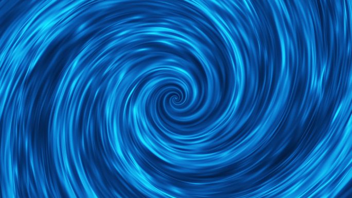 蓝色旋涡的背景催眠眩晕科技创新时空隧道
