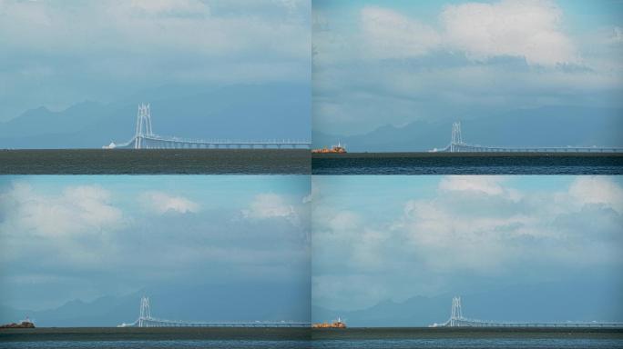 港珠澳大桥中国结4K延时