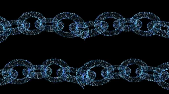 5G环状区块链数字加密二进制代码随机透明