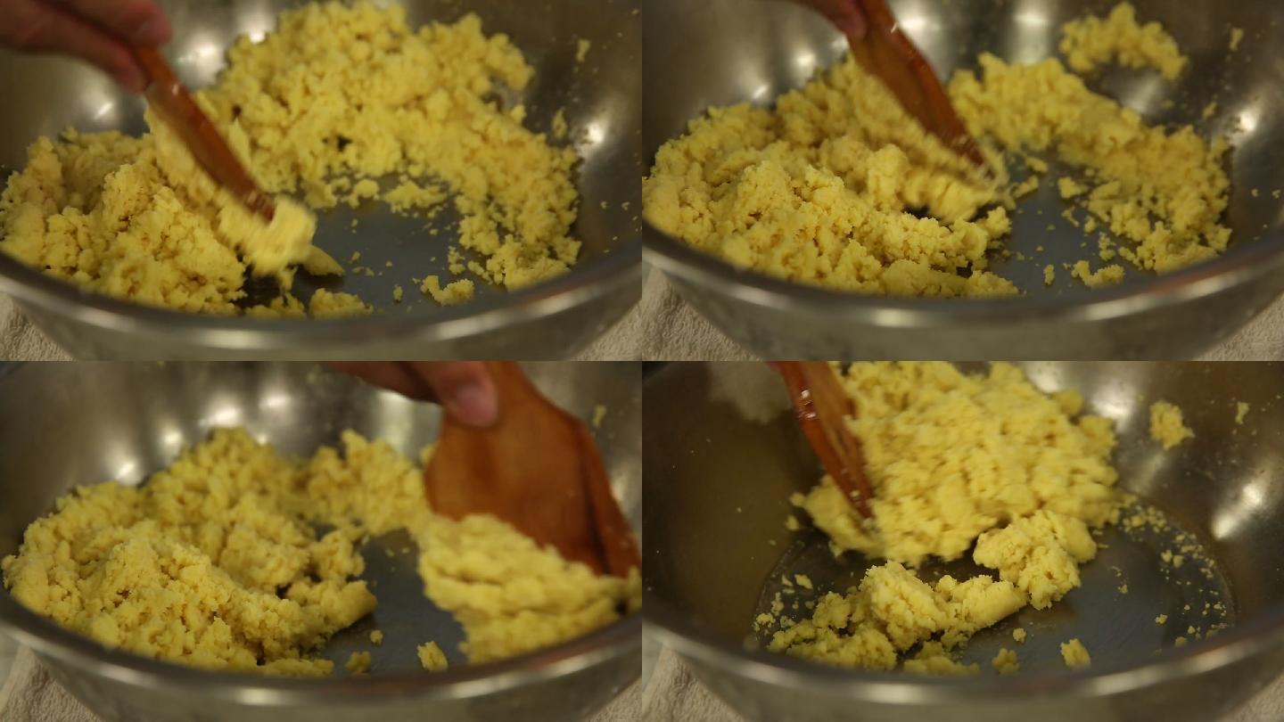 制作豌豆沙豌豆黄 (8)