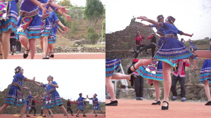 瑶族拍打舞少数民族传统舞蹈民俗A020