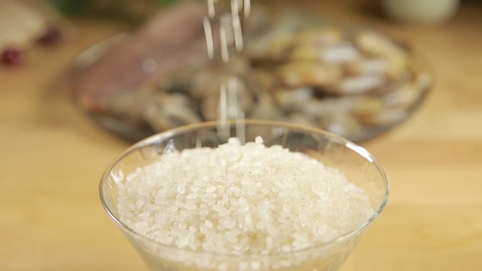 花蛤蛏子米饭海鲜饭原料 (2)
