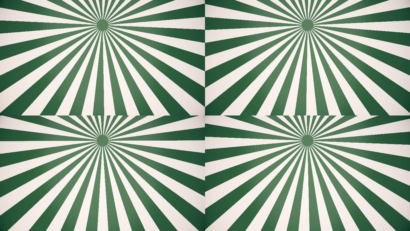 白绿色旋转背景白绿条纹白绿旋转清新风格