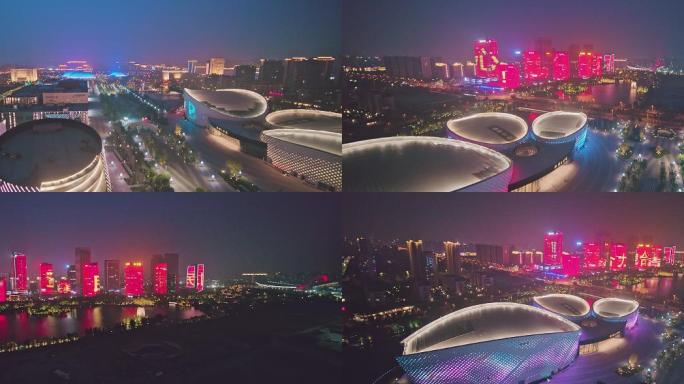 淄博新城区夜景