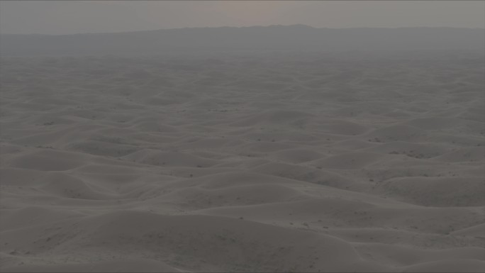 沙漠 黄昏  航拍 4k 原创2