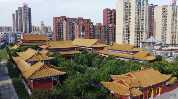 天门市茶经楼后面的西塔寺