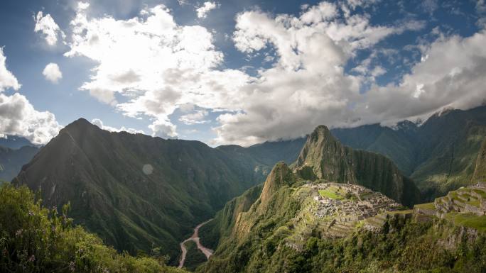 秘鲁延时风景南美风情南美地貌高原