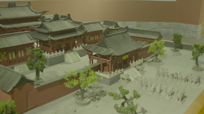 古代宫殿皇宫模型