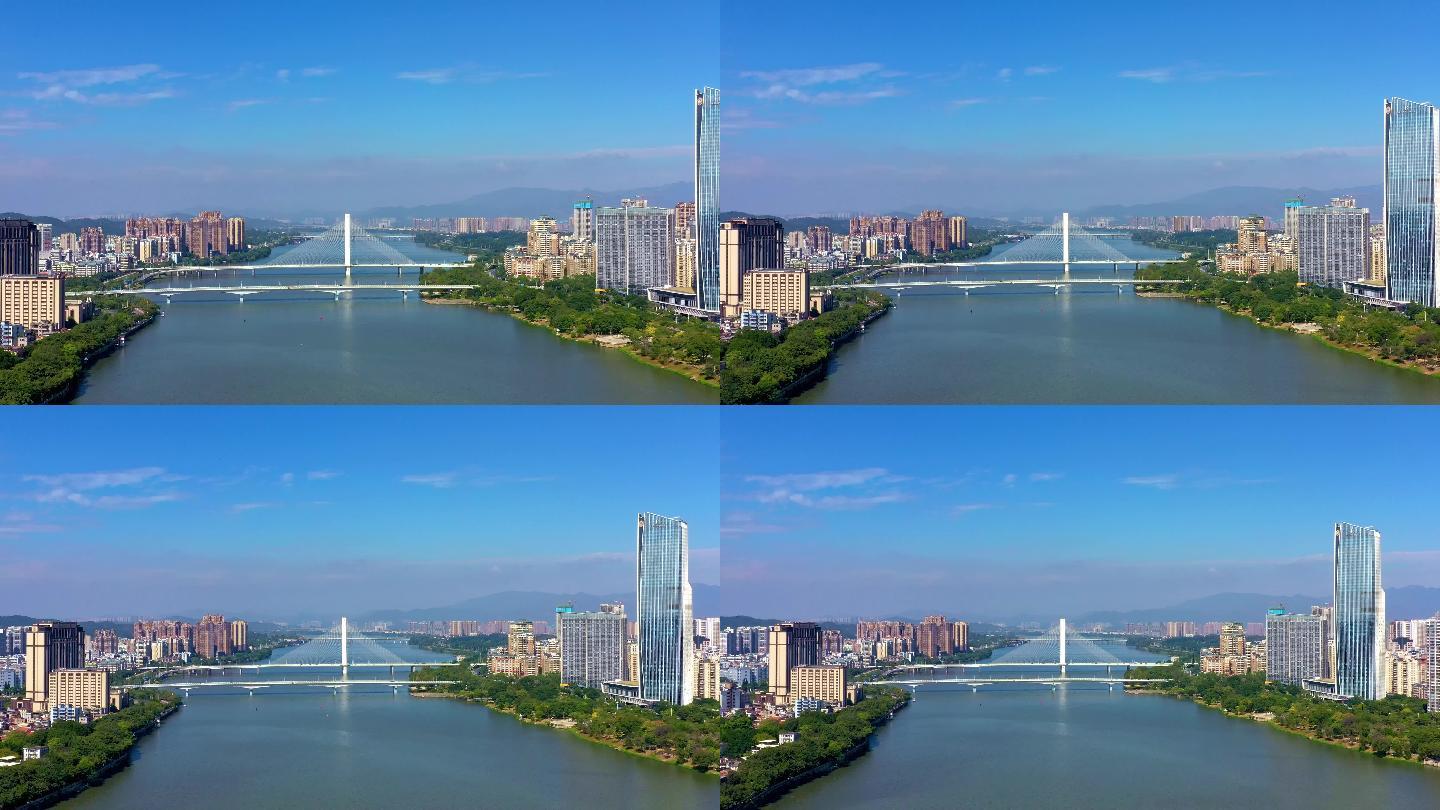 惠州市惠城区合生桥航拍视频
