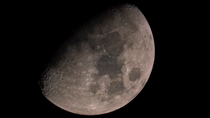 1500mm镜头拍4K超高清月亮