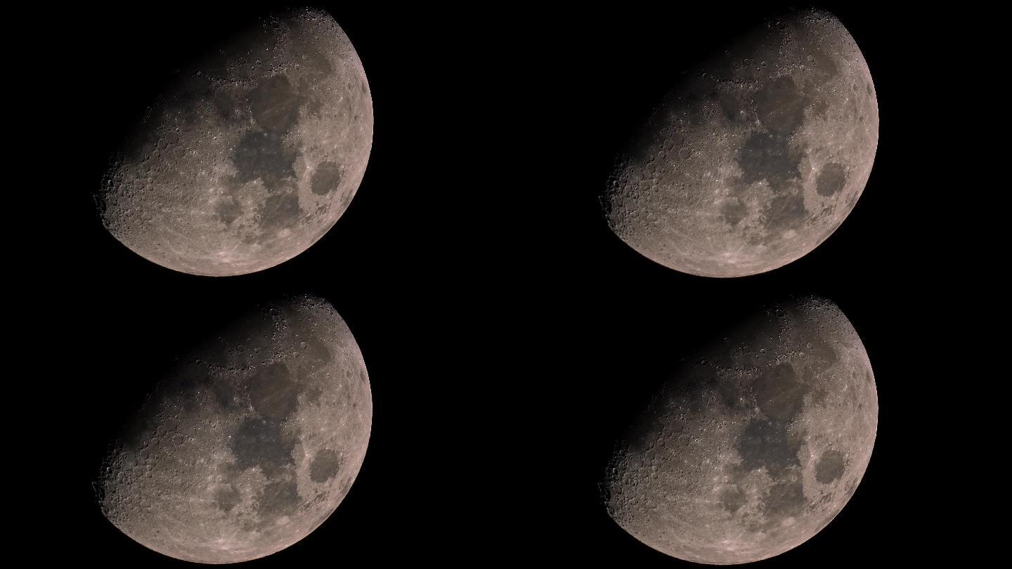 1500mm镜头拍4K超高清月亮