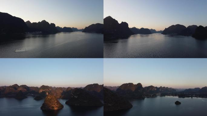 桂林山水渠洋湖航拍湖泊航拍【4K】