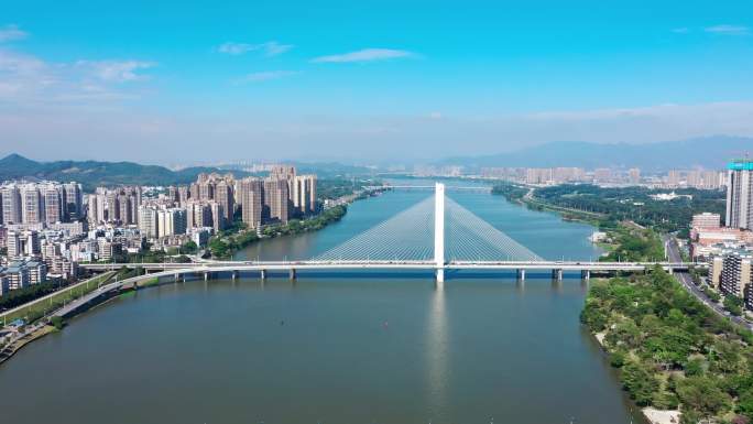 惠州市惠城区合生大桥航拍视频