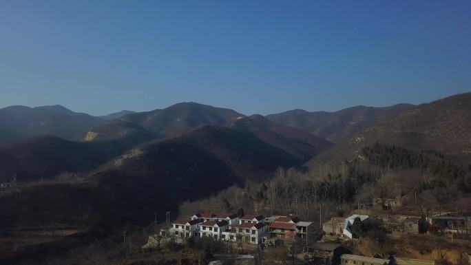 太行山  赵庄行政村山村空镜