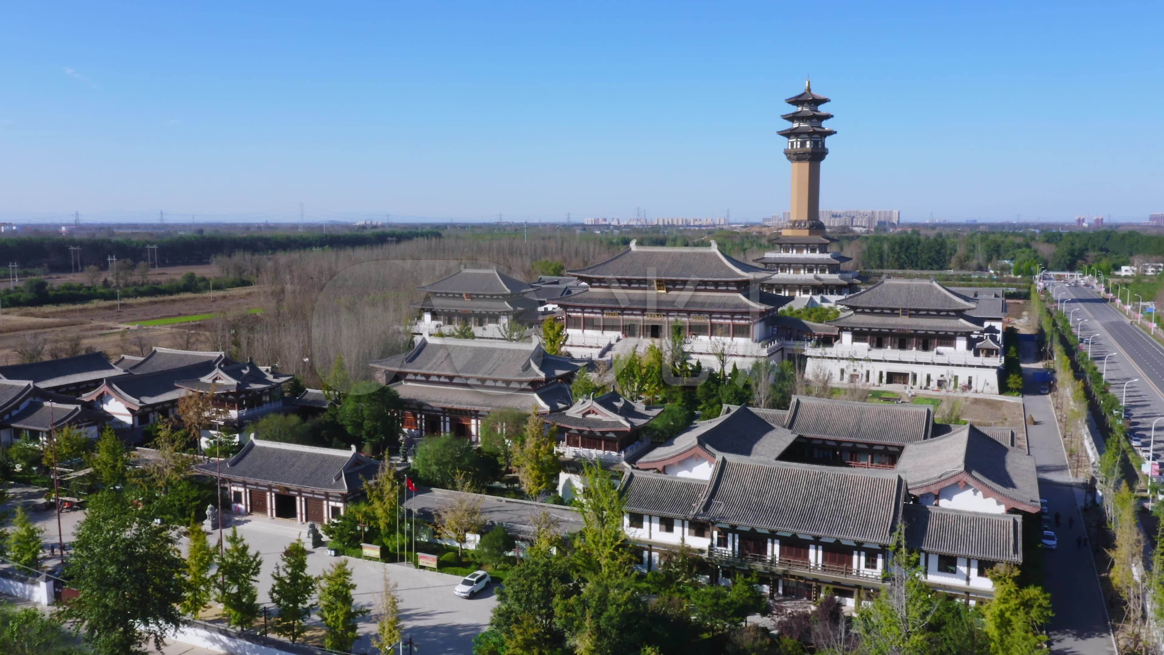 廊坊市隆福寺_3840X2160_高清视频素材下载(编号:6847879)_实拍视频_光厂(VJ师网) www.vjshi.com