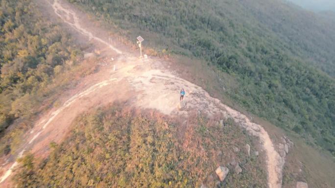 登山航拍