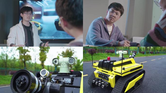 4K科技智能工业机器人