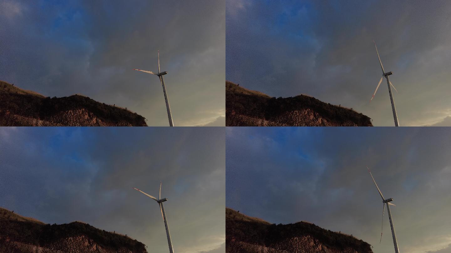 风能发电风电机风叶