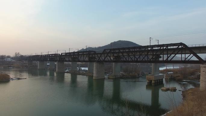 滦河大桥航拍