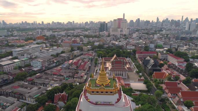 城市鸟瞰图欧洲主城区宣传片经济建设