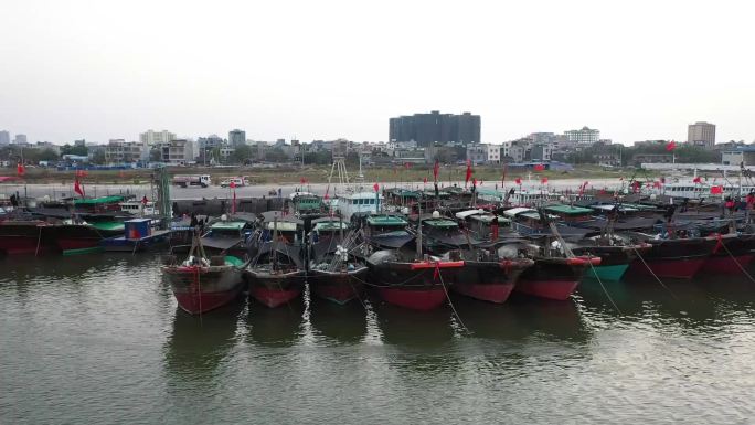 洋浦港渔船