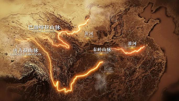 中国古代水系流域地图