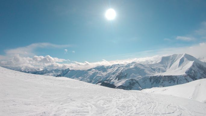 滑雪胜地运动员极限运动滑雪板