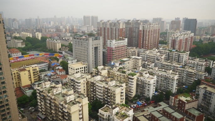 武汉城市天台全景